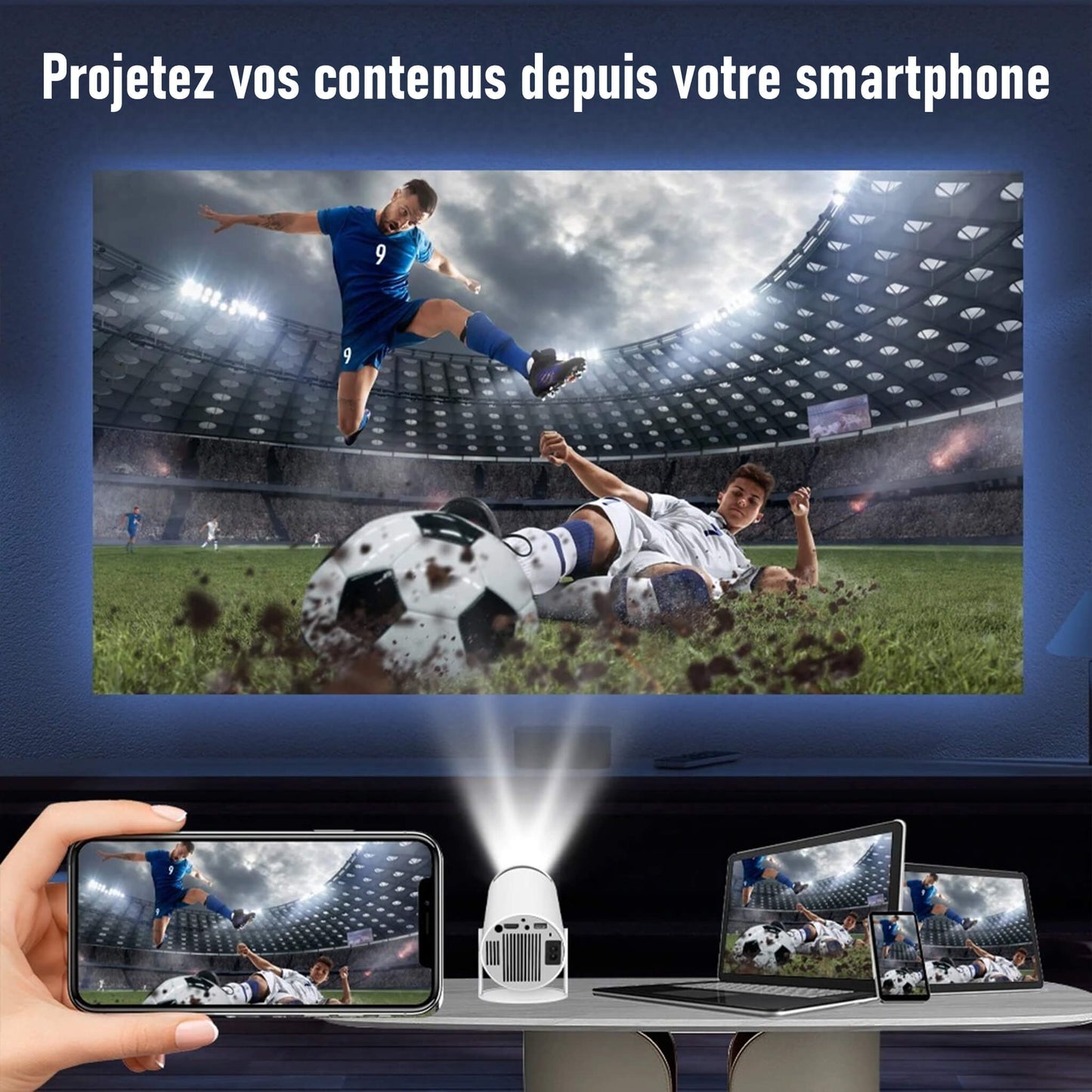 MAGIFILM™ – Le Projecteur Portable Android