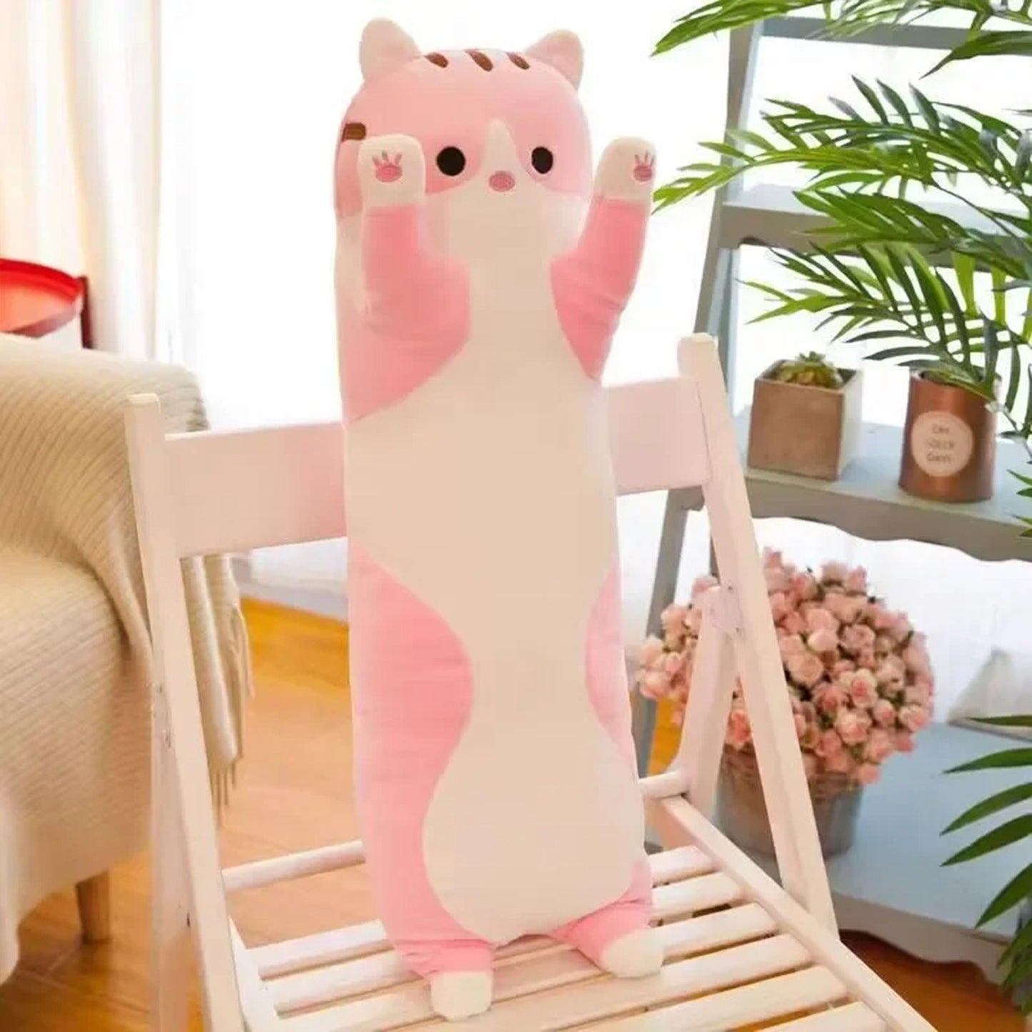 Oreiller Chat Doux et Kawaii - Confort et Déco